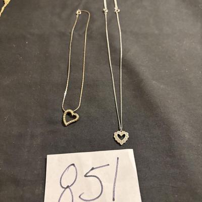 Heart Necklace Lot