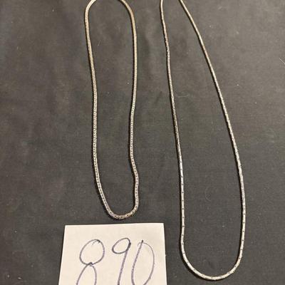 Silver Tone Necklaces