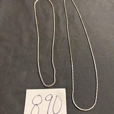 Silver Tone Necklaces