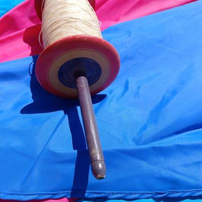 Nice Catch the Wind Nylon Sport Kite with Spool & Storage Sleeve