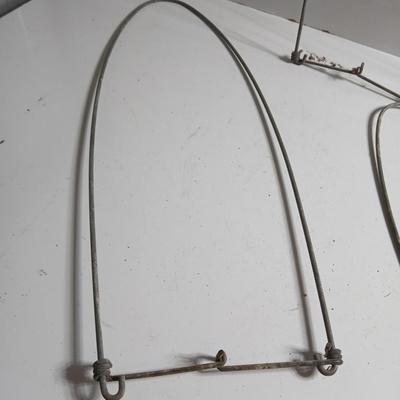Lot of 6 Wire Fur Stretchers –Small animal Fur stretchers for animal hides Taxidermy