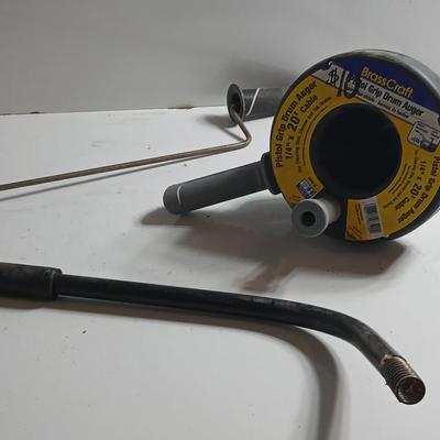 BrassCraft Pistol Grip Drum Auger – 1/4" x 20 Ft. Cable