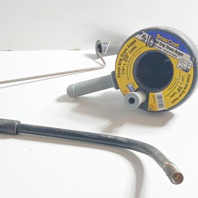 BrassCraft Pistol Grip Drum Auger – 1/4" x 20 Ft. Cable