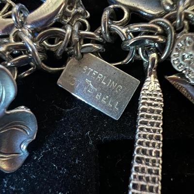 Sterling Silver Charm Bracelet