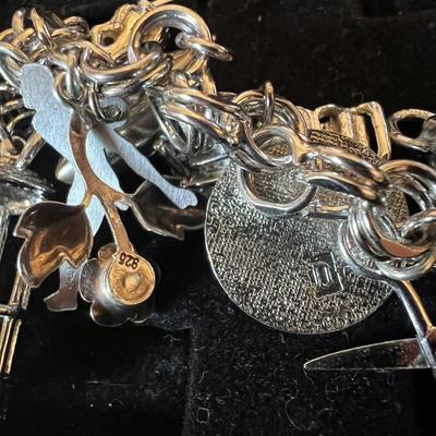 Sterling Silver Charm Bracelet