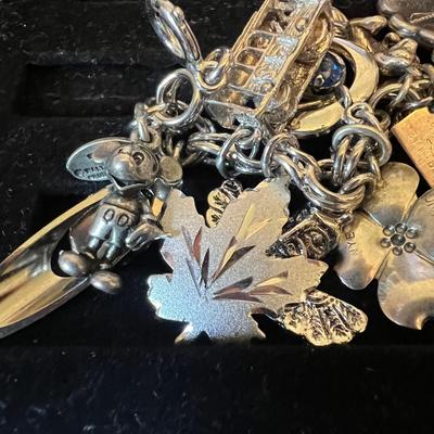 Sterling Silver Charm Bracelet
