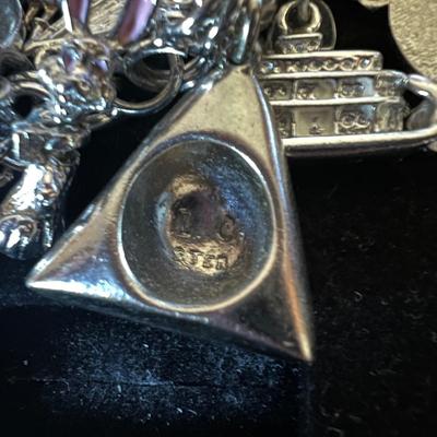 Sterling Silver Charm Bracelet