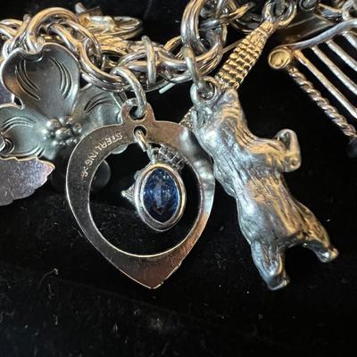 Sterling Silver Charm Bracelet
