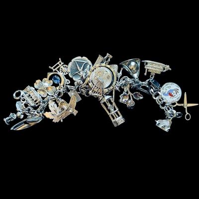Sterling Silver Charm Bracelet
