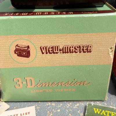 2 Vintage Sawyers View Master Lot w Slides