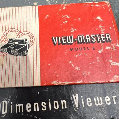 2 Vintage Sawyers View Master Lot w Slides
