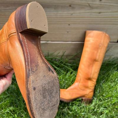 Leather Vintage Frye Boots Women's Size 9