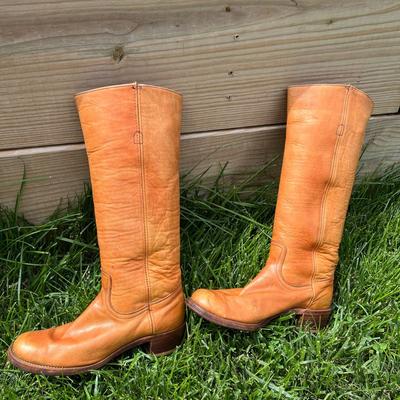 Leather Vintage Frye Boots Women's Size 9