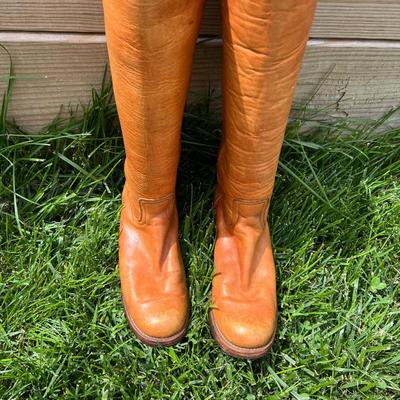 Leather Vintage Frye Boots Women's Size 9