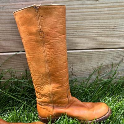 Leather Vintage Frye Boots Women's Size 9