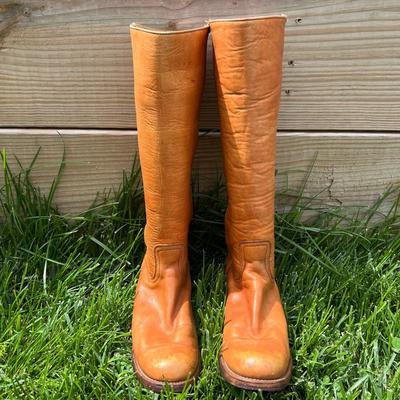 Leather Vintage Frye Boots Women's Size 9