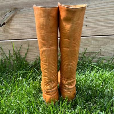 Leather Vintage Frye Boots Women's Size 9