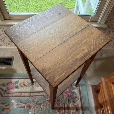 Oak Tall End Table/Plant Stand (PBN-BM)
