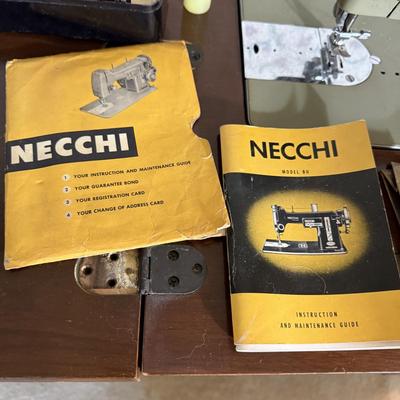 Vintage Necchi Sewing Table (PBN-BM)