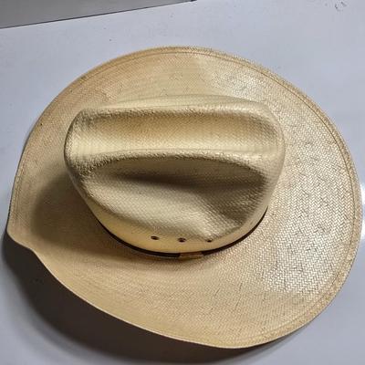 Trio of Straw Cowboy Hats – Western Ranch Style
