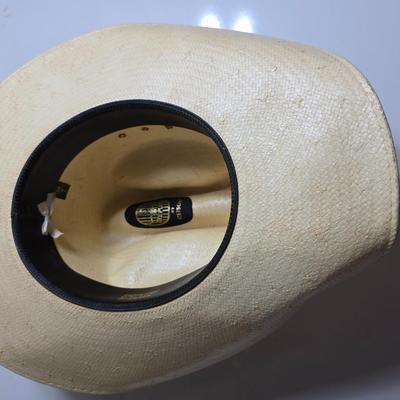 Trio of Straw Cowboy Hats – Western Ranch Style