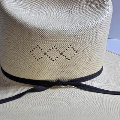 Trio of Straw Cowboy Hats – Western Ranch Style
