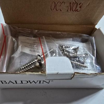 Lot of Hardware Supplies – Grip Rite Fasteners, Rope, Strapping & Brass Fittings