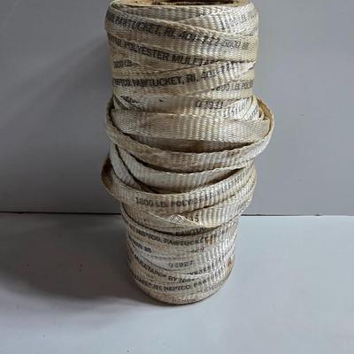 Lot of Hardware Supplies – Grip Rite Fasteners, Rope, Strapping & Brass Fittings