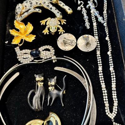 Jewelry - cats, jaguar, frog, leaf
