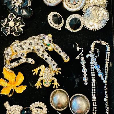 Jewelry - cats, jaguar, frog, leaf