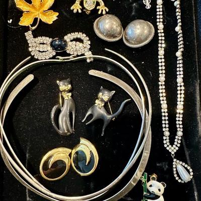 Jewelry - cats, jaguar, frog, leaf