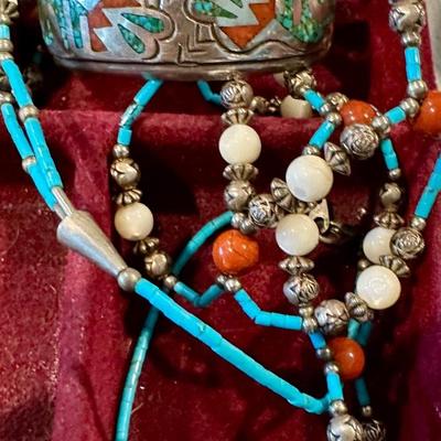 Sterling Bracelet- signed -lot