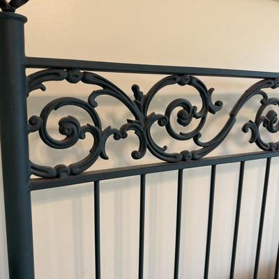 King Size Ornate Iron Bed Frame (PBN-BM)