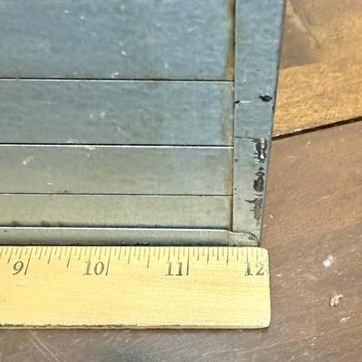 Vintage Bromberg Breadbox-Style Darkroom Storage Box and Metal Film Can Lot