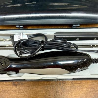 Oster Electric Knife, Carving Fork, and Storage Case