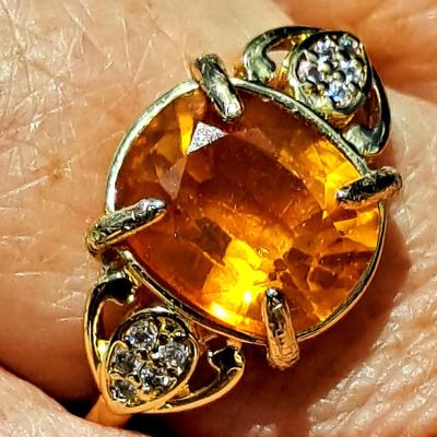 4.5 ct Sapphire Ring