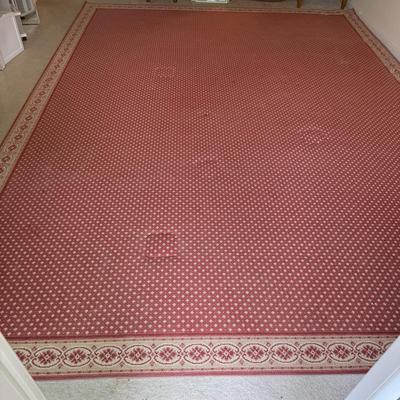 Large Checkered 14’ x 10’5” Rug (PBN-BM)