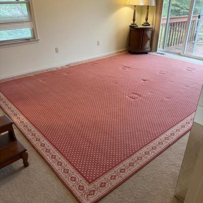 Large Checkered 14’ x 10’5” Rug (PBN-BM)