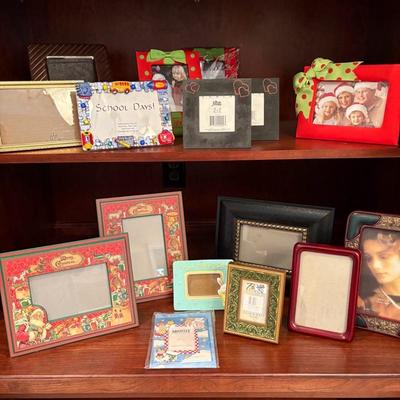 Big Lot of Photo Frames