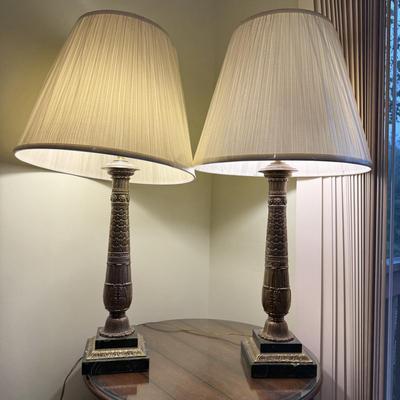 Set of Neoclassical Table Lamps (PB-BM)