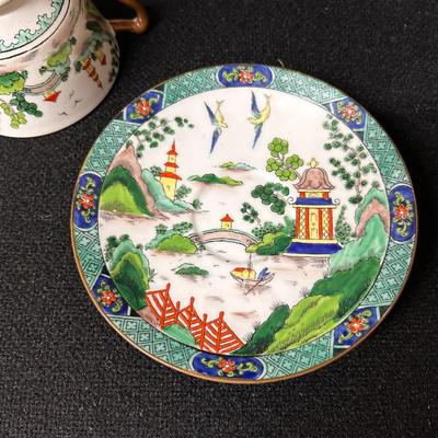 Crown Staffordshire Teacup & Saucer