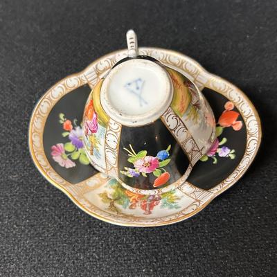 Meissen (?) Teacup & Saucer