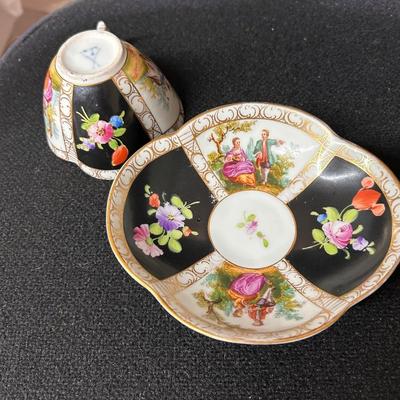 Meissen (?) Teacup & Saucer