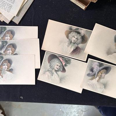 Ephemera lot - Wichera postcards, etc
