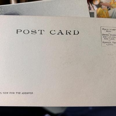 Ephemera lot - Wichera postcards, etc