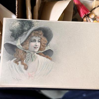 Ephemera lot - Wichera postcards, etc