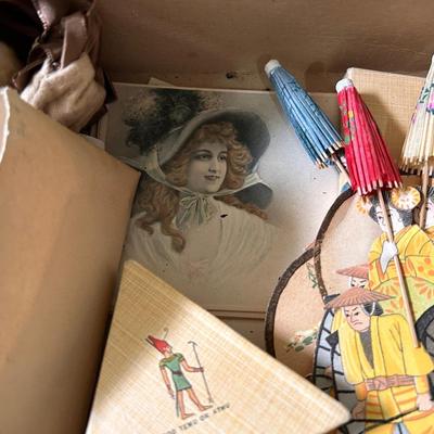 Ephemera lot - Wichera postcards, etc