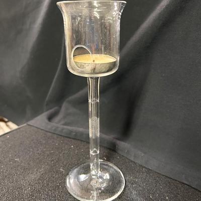 Glass beaded candle shade