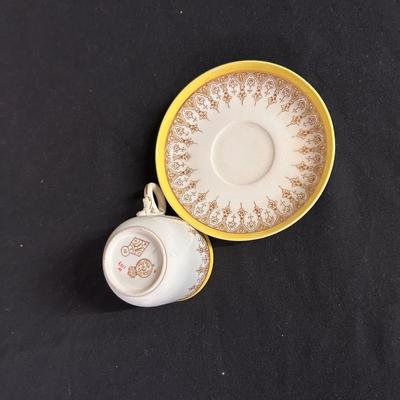 Royal Worcester 1887 Demitasse & saucer