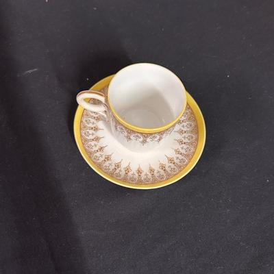 Royal Worcester 1887 Demitasse & saucer